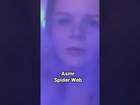 Asmr 🕸️ Spider Web #asmrpersonalatttention #asmrmouthsounds #asmrlighttriggers