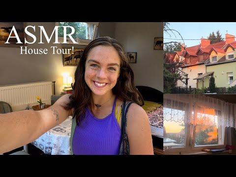 ASMR New Room Tour in BUDAPEST (Volunteering Abroad) 🌎