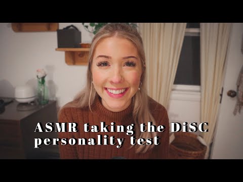 ASMR taking the DiSC personality test