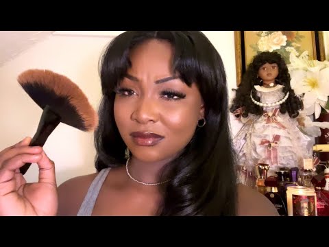 {ASMR} Toxic Friend does your Makeup | Toxic Friend Roleplay