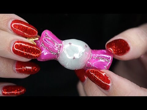 ASMR Scratching & Tapping on Christmas Ornaments | Pearls, Glass, Ceramic, and Wood