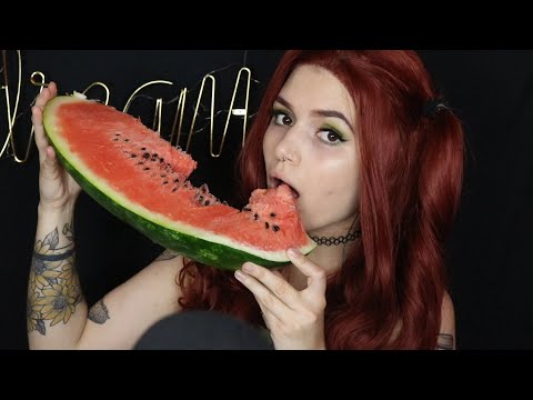 ASMR 🍉 Watermelon Eating | Görögdinnye evés 🍉