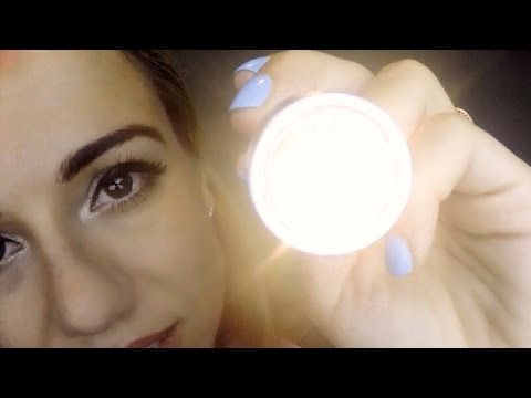 Inaudible Eye Exam Role Play  with Light Triggers *ASMR*