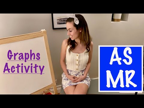 [ASMR] Miss Bell Teaches A Lesson On Pie Graphs & Line Charts (Fall asleep in this relaxing class)