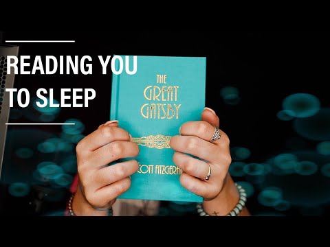 ASMR - READING YOU TO SLEEP | THE BIOGRAPHY OF F. SCOTT FITZGERALD #books #gatsby