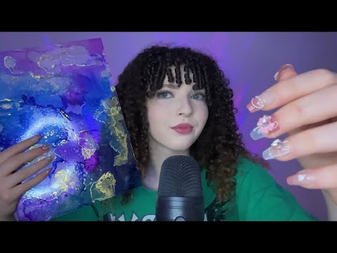 ASMR | TAPPING with LOTS OF WHISPERING (gossip, ghost stories etc)