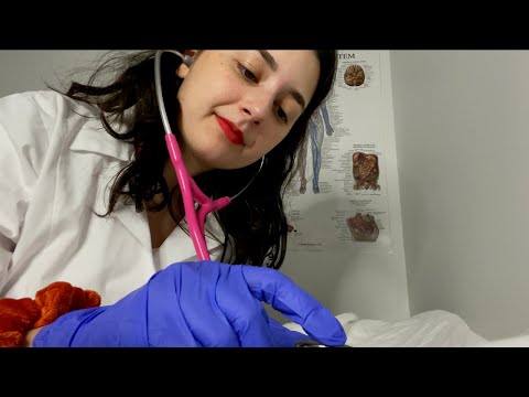 ASMR| Full Body Physical Examination-Medical Home Care (Bed Side Care, Soft Spoken)