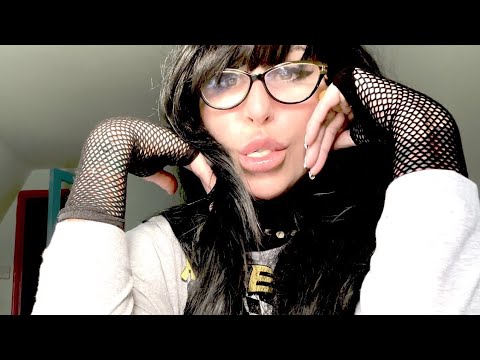 ASMR gum chewing and finger sucking