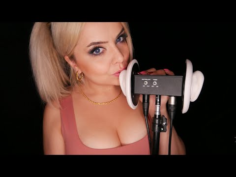 ASMR Let Me Kiss Your Ears! 👄 Soft Ear Kissing, Nibbling & Tapping | 4K