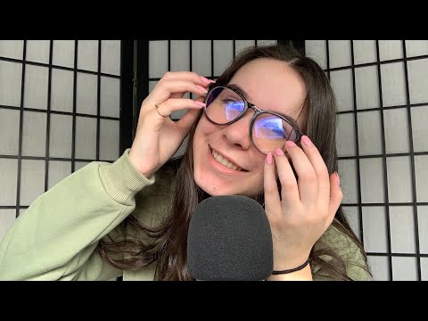 ASMR Glasses Tapping (Glasses Case Tapping/Scratching)