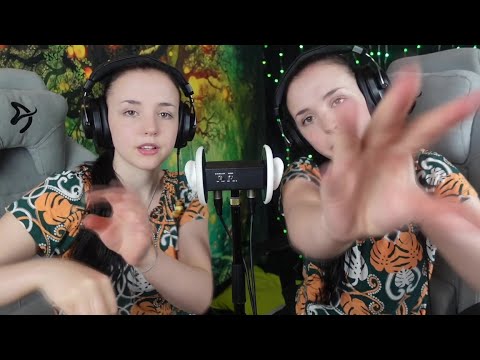 ASMR - Twin negative energy removal - very intense and soothing