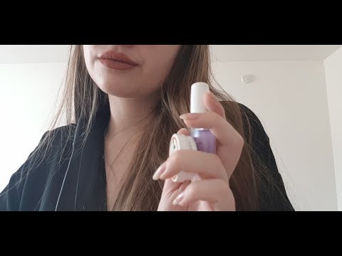 Fast tapping with long nails | ASMR