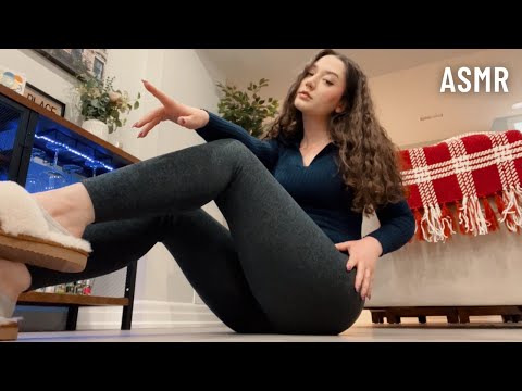 ASMR ON THE FLOOR Fast Tapping & Scratching