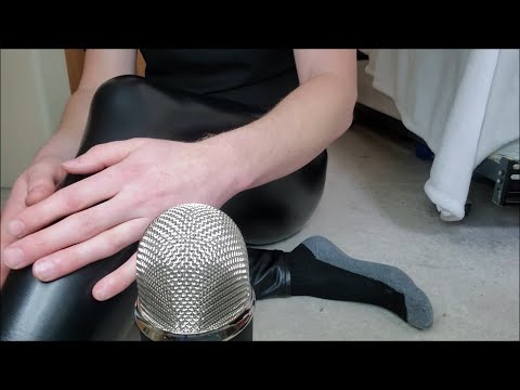 ASMR -  Tapping & Scratching of Faux Leather Leggings That Will Put You To Sleep