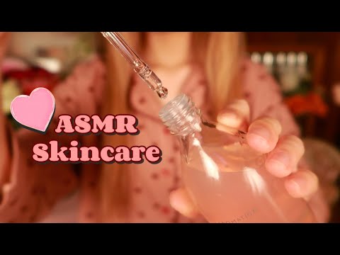 ASMR | Getting You Ready For Bed 💕 (skincare + haircare & whispers)