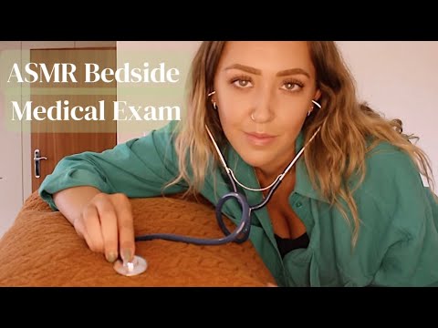 ASMR Nurse Examines You In Bed Roleplay (Medical Exam)
