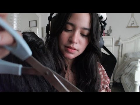 ASMR Let's Give You A Haircut hehe | Twitch Highlights