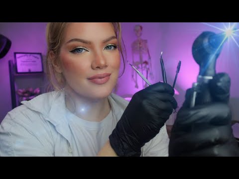 ASMR There is SOMETHING in Your EAR Otoscope, Unclogging, Cleaning, Inaudible and Soft Spoken RP