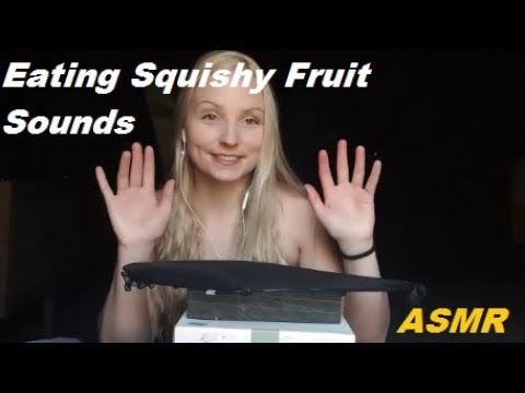 ASMR Eating and Mouth Sounds [LOUD] - Grapes & Cherries - YUM!!!