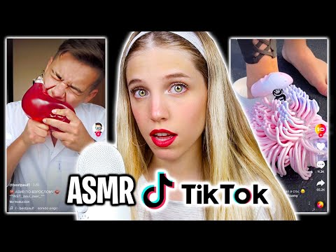 ASMR REACCIONANDO AL ASMR EN TIKTOK (ASMRTIST REACCIONA)