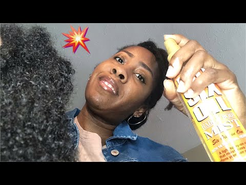 AGGRESSIVELY PUTTING OIL IN YOUR HAIR💥🤤 (Tingly Spray And Oil Sounds)