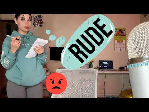 ASMR | Very RUDE Waiter Roleplay 🫣