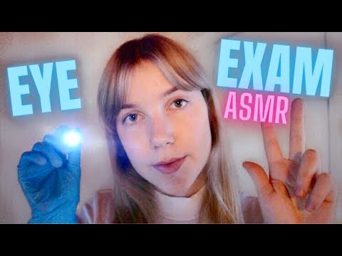 ASMR 💙 Eye Exam Roleplay