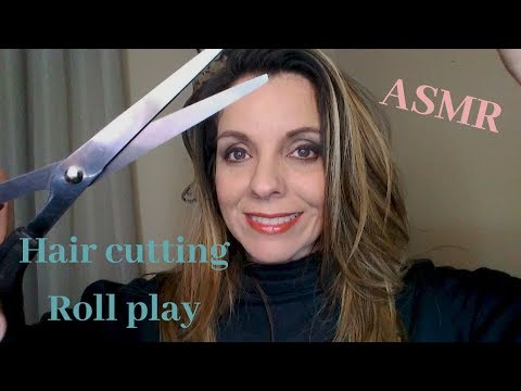 ASMR - Hair Cutting Role Play - Paper Angel Salon and Spa ✂️❤💇‍♀️