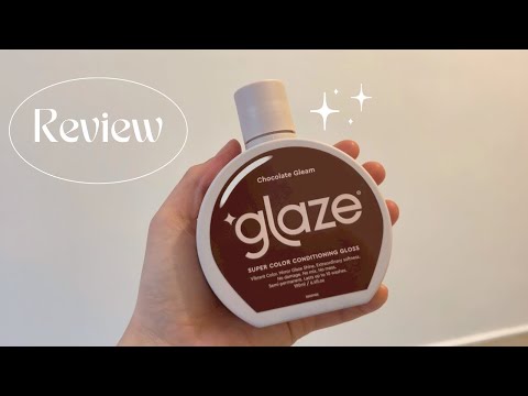 Glaze Chocolate Gleam review | before & after | worth the hype?