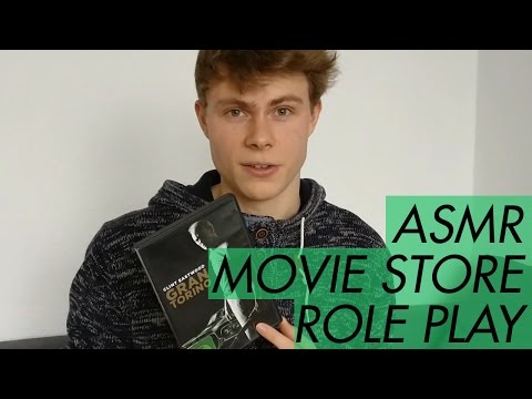 ASMR - Movie Store Role Play - Soft Spoken Male Voice for Relaxation and Sleep