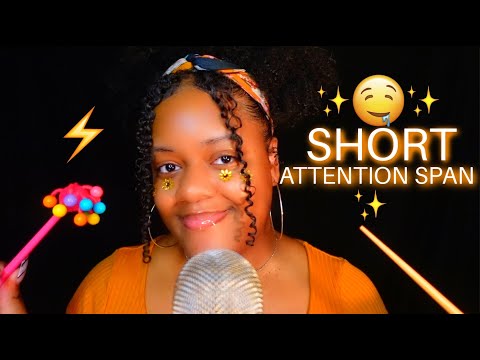 Unpredictable ASMR For People With Short Attention Span 🧡🤤✨Fast Paced Tingles⚡✨ (SO TINGLY!!)