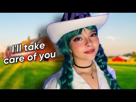 ASMR l Cowgirl Takes Care Of You 💚🤠 (Roleplay, Personal Attention, Country Ambience)