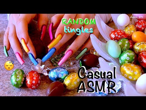Random Casual ASMR (alternative style) 🎧 Sound Assortment of many TRIGGERs: Badly done, REAL TINGLES