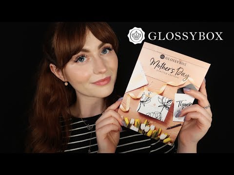 [ASMR] Relaxing Limited Edition Glossybox Unboxing -  Mothers Day 2019
