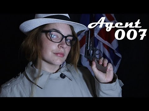 ASMR You're a Secret Agent! James Bond Roleplay [Posh English Accent | Binaural]