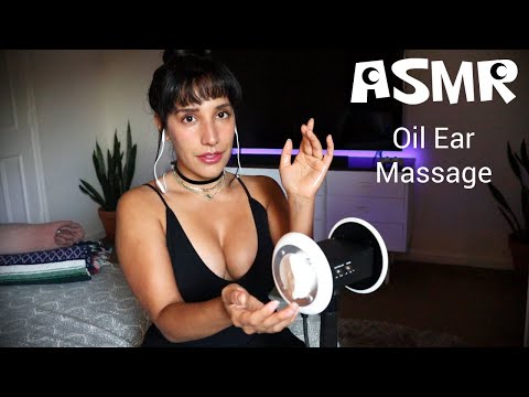 ASMR 💧 Oil Ear Massage | No Talking | Tingles