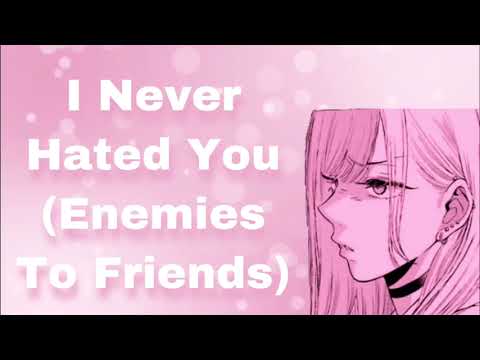 I Never Hated You (Enemies To Friends) (Platonic) (Wholesome) (F4A)