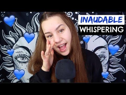 [ASMR] INAUDABLE WHISPERING + MOUTH SOUNDS💙| Pesonal Attention, Kissing.. | ASMR Marlife
