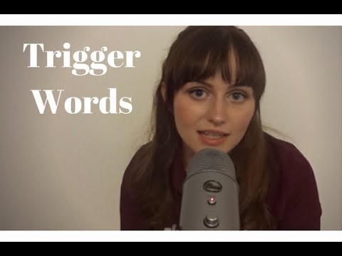 ASMR Trigger Words~ Very Soft Spoken/Semi-inaudible