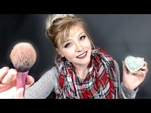 ASMR Doing Your Warm Fall Makeup (Bubbly Mall Makeup Artist Roleplay)