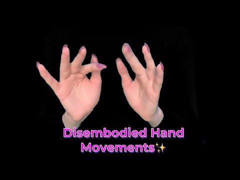 ASMR | Disembodied Hands | No Talking✨