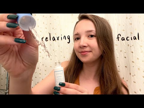 ASMR Friend Gives You A Facial (slow & relaxing ~  @Jocie B ASMR   inspired 💕)
