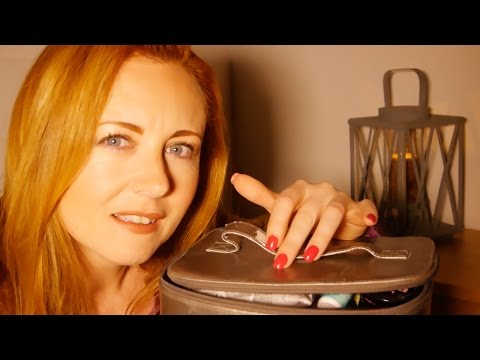 What's In My ASMR Makeup Bag? ❥Binaural Sounds & Soft Speaking❥