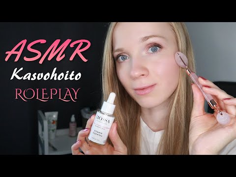 ASMR SUOMI💎Kasvohoito SPA-RolePlay✨ASMR Face Massage (Layered Sounds, Personal Attention)
