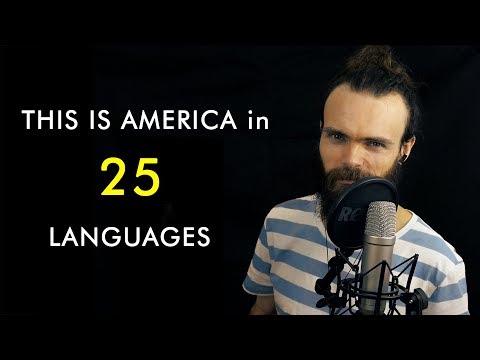 How to say "THIS IS AMERICA" in 25 Different Languages (ASMR Whispers+soft spoken)