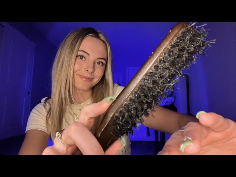 ASMR | Playing With Your Hair | Combing, Clipping, Styling