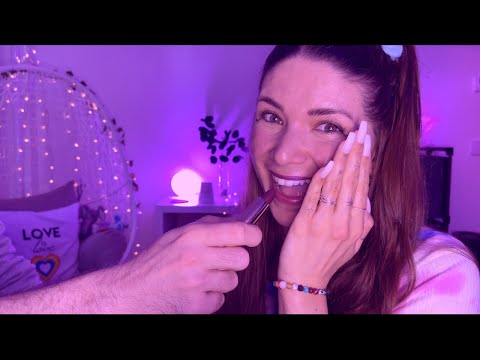 ASMR BF Does My Makeup (for the 1st time ever 🤪 ) German/Deutsch