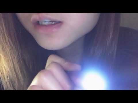ASMR HEAVENLY TINGLES~Light, Mouth Sounds, Tracing, Hand Visuals, Personal Attention