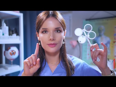 ASMR The Most Unpredictable Cranial Nerve, Face & Eye Exam of Your Life - Roleplay for Sleep