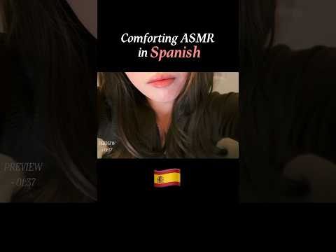 Comforting ASMR in Spanish #asmr #relax #tingles